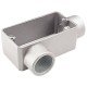 KIT 6 UNI CONDULETE EM ALUMINIO TIPO LR DE 2.1 2 TAMPA ROSCA BSP PINTURA EPOXI TRAMONTINA