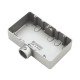 KIT 6 UNI CONDULETE TRIPLO EM ALUMINIO TIPO ET DE 3 4 SEM ROSCA COM PINTURA EPOXI TRAMONTINA