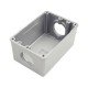 CAIXA DE PISO EM ALUMINIO 4X2 BAIXA FECHADA TRAMONTINA