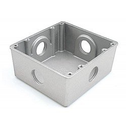 CAIXA DE PISO EM ALUMINIO 4X4 BAIXA 1 2 TRAMONTINA