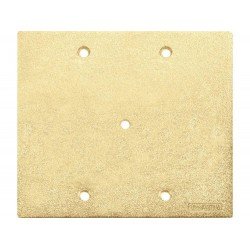 KIT 6 UNI TAMPA 4X4 EM ALUMINIO COM FURO PASSADOR DE TELEFONE COM PINTURA EPOXI DOURADA TRAMONTINA