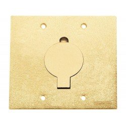 KIT 6 UNI TAMPA 4X4 EM ALUMINIO COM 1 UNHA REDONDA COM PINTURA EPOXI DOURADA TRAMONTINA