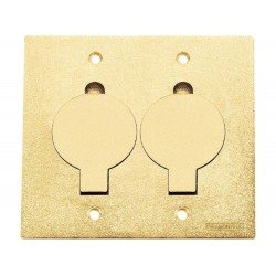 KIT 6 UNI TAMPA 4X4 EM ALUMINIO COM 2 UNHAS REDONDA COM PINTURA EPOXI DOURADA TRAMONTINA