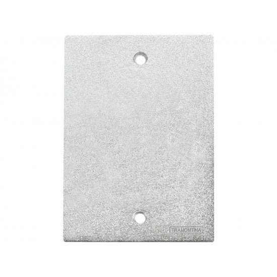 KIT 6 UNI TAMPA 4X2 EM ALUMINIO CEGA COM PINTURA EPOXI CROMADA TRAMONTINA