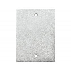 KIT 6 UNI TAMPA 4X2 EM ALUMINIO CEGA COM PINTURA EPOXI CROMADA TRAMONTINA