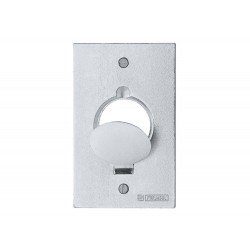 KIT 6 UNI TAMPA 4X2 EM ALUMINIO COM 1 UNHA REDONDA COM PINTURA EPOXI CROMADA TRAMONTINA