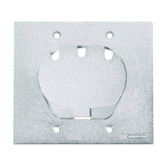 KIT 6 UNI TAMPA 4X4 EM ALUMINIO COM 1 UNHA PARA TOMADA RJ45 COM PINTURA EPOXI CROMADA TRAMONTINA