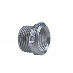 KIT 6 UNI REDUCAO COM ROSCA EM ALUMINIO TIPO 1 X 1 2 TRAMONTINA