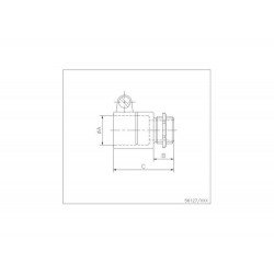 CONECTOR RETO EM ALUMINIO COM ROSCA 2.1 2 TRAMONTINA