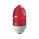 SINALIZADOR SIMPLES 60W VERMELHO COM BASE EM ALUMINIO E GLOBO EM TERMOPLASTICO TRAMONTINA