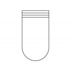 GLOBO DE REPOSICAO EM VIDRO INCOLOR TIPO U PARA LAMPADA 100W TRAMONTINA