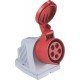 TOMADA DE SOBREPOR INDUSTRIAL 3PMAISNMAIST 32 A 380 415 VCA 6 H TRAMONTINA