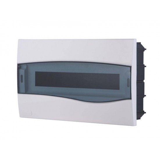 QUADROS DE DISTRIBUICAO EMBUTIR 18 DISJUNTOR DIN TRANSPARENTE TRAMONTINA