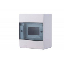 QUADROS DE DISTRIBUICAO SOBREPOR 5 DISJUNTOR DIN TRANSPARENTE TRAMONTINA