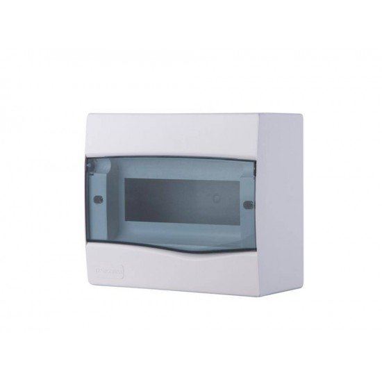 QUADROS DE DISTRIBUICAO SOBREPOR 9 DISJUNTOR DIN TRANSPARENTE TRAMONTINA