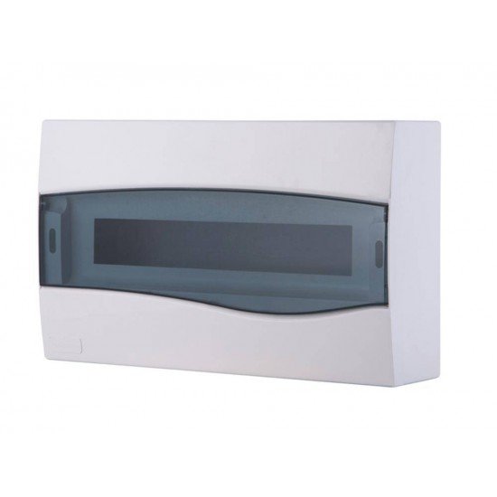 QUADROS DE DISTRIBUICAO SOBREPOR 18 DISJUNTOR DIN TRANSPARENTE TRAMONTINA