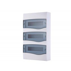 QUADROS DE DISTRIBUICAO SOBREPOR 36 DISJUNTOR DIN TRANSPARENTE TRAMONTINA