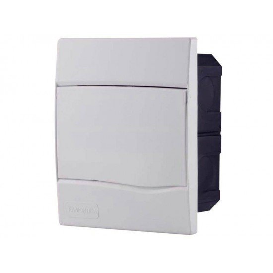 QUADROS DE DISTRIBUICAO EMBUTIR 5 DISJUNTOR DIN BRANCO TRAMONTINA