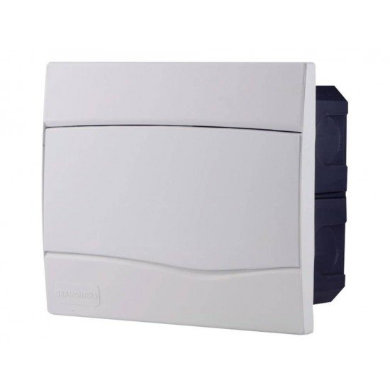 QUADROS DE DISTRIBUICAO EMBUTIR 9 DISJUNTOR DIN BRANCO TRAMONTINA