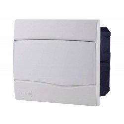 QUADROS DE DISTRIBUICAO EMBUTIR 9 DISJUNTOR DIN BRANCO TRAMONTINA