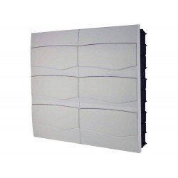 QUADROS DE DISTRIBUICAO EMBUTIR 72 DISJUNTOR DIN BRANCO TRAMONTINA