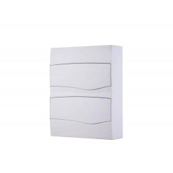 QUADROS DE DISTRIBUICAO SOBREPOR 24 DISJUNTOR DIN BRANCO TRAMONTINA