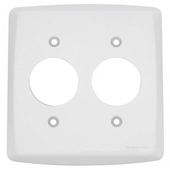 PLACA 2 POSTOS REDONDO 4X4 TRAMONTINA