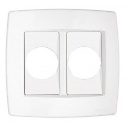 PLACA 2 POSTOS REDONDOS 4X4 TRAMONTINA