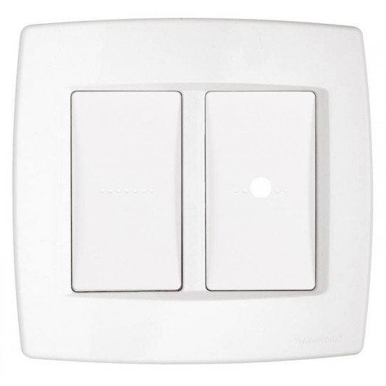 PLACA 1 FURO 9,5MM 4X4 TRAMONTINA