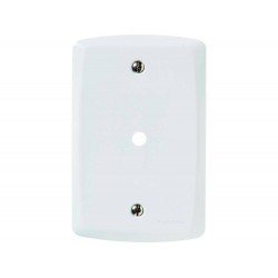 PLACA 4X2 EM TERMOPLASTICO COM 1 FURO 9,5MM LINHA LUX2 BRANCA TRAMONTINA