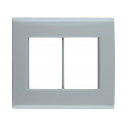 KIT 6 UNI PLACA + SUPORTE 4X4 EM TERMOPLASTICO 6 POSTOS LINHA LIZ VERDE ARDOSIA TRAMONTINA