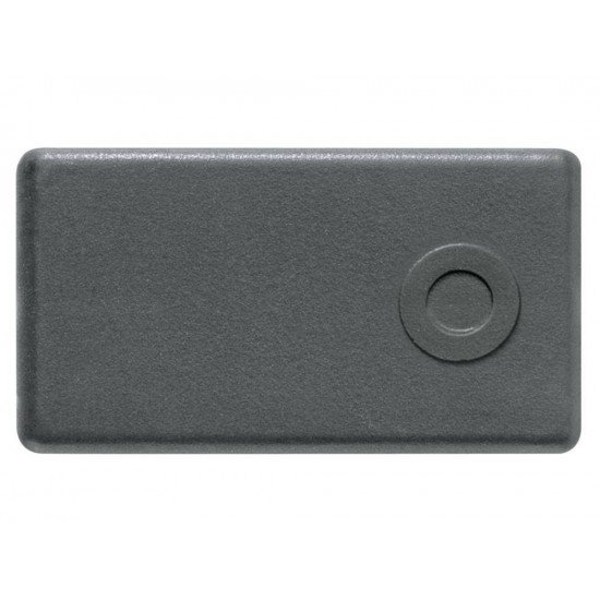 KIT 3 UNI PULSADOR MINUTERIA EM TERMOP COMPONEN METALICOS 10A 250V LINHA IZY FLAT GRAFITE TRAMONTINA