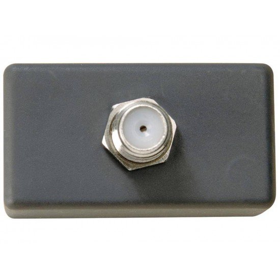 TOMADA TV SAT EM TERMOPLASTICO COM COMPONENTES METALICOS LINHA IZY FLAT GRAFITE TRAMONTINA
