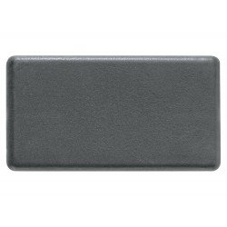 KIT 50 UNI TAMPO CEGO EM TERMOPLASTICO LINHA IZY FLAT GRAFITE TRAMONTINA