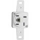 MONOBLOCO TOMADA PARA TELEFONE 4P MAIS RJ11 COR BRANCO TRAMONTINA