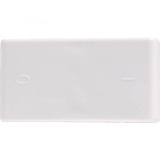 KIT 10 UNI INTERRUPTOR BIPOLAR SIMPLES TERM COMPON METAL 10A 250V SISTEMA MODULAR BRANCO TRAMONTINA