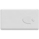 PULSADOR CAMPAINHA EM TERMOPLASTICO CCOMP MET 10A 250V LINHA IZY FLAT BRANCO TRAMONTINA