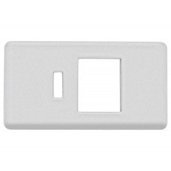 TAMPO PARA TOMADA RJ45 EM TERMOPLASTICO LINHA IZY FLAT BRANCO TRAMONTINA