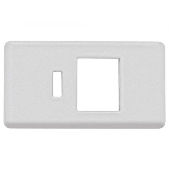 TAMPO PARA TOMADA RJ45 EM TERMOPLASTICO LINHA IZY FLAT BRANCO TRAMONTINA