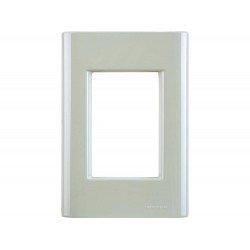 KIT 20 UNI PLACA + SUPORTE 4X2 EM TERMOPLASTICO 3 POSTOS LINHA GIZ VERDE ARDOSIA TRAMONTINA