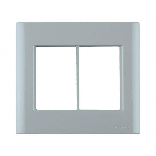 KIT 6 UNI PLACA + SUPORTE 4X4 EM TERMOPLASTICO 6 POSTOS LINHA GIZ VERDE ARDOSIA TRAMONTINA