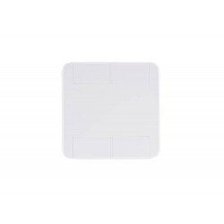 PLACA + TAMPO 4X4 EM TERMOPLASTICO CEGO LINHA TABLET BRANCA TRAMONTINA