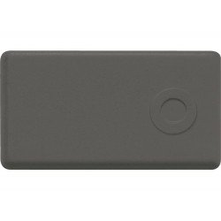 KIT 10 UNI PULSADOR MINUTERIA TERMOPL COMPONEN METALICOS 10A 250V SISTEMA MODULAR GRAFITE TRAMONTINA