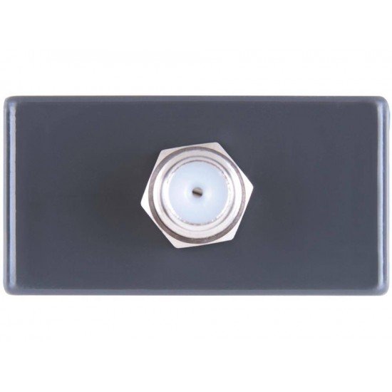 TOMADA TV SAT EM TERMOPLASTICO COMPONENTES METALICOS SISTEMA MODULAR GRAFITE TRAMONTINA