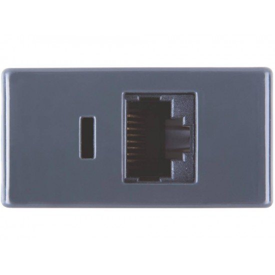 TOMADA PARA TELEFONE RJ11 TERMOPL COMPONEN METALICOS SISTEMA MODULAR GRAFITE TRAMONTINA