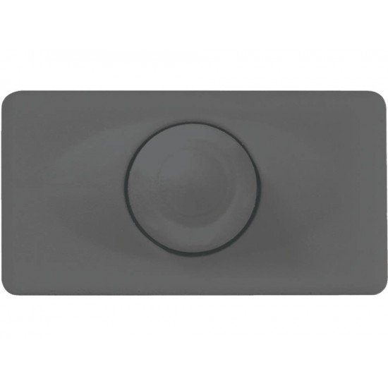 VARIADOR DE LUMINOSIDADE EM TERMOPLASTICO C COMPON METAL SISTEMA MODULAR GRAFITE TRAMONTINA BIVOLT