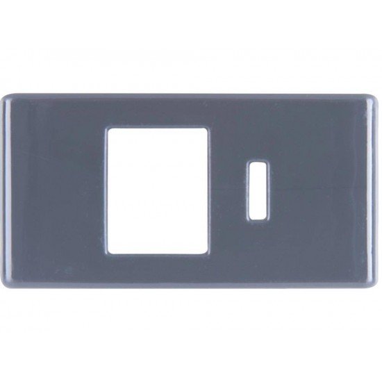 TAMPO PARA TOMADA RJ45 CAT.5E EM TERMOPLASTICO SISTEMA MODULAR GRAFITE TRAMONTINA