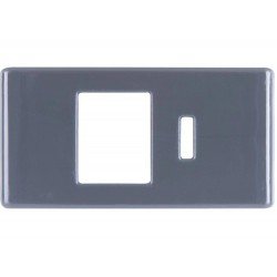 TAMPO PARA TOMADA RJ45 CAT.5E EM TERMOPLASTICO SISTEMA MODULAR GRAFITE TRAMONTINA