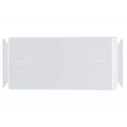 KIT 12 UNI INTER BIPOLAR SIMPLES TERMOPL C COMPON METAL 10A 250V SISTEMA MODULAR BRANCO TRAMONTINA