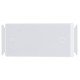 KIT 12 UNI INTERRUPTOR BIPOLAR PARALELO TERMOPL COMP MET 10A 250V SISTEMA MODULAR BRANCO TRAMONTINA